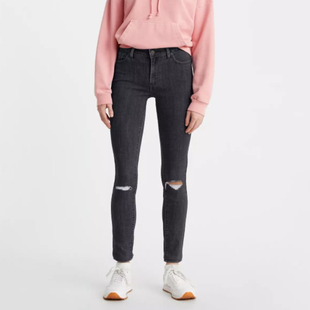 Levi's Black 721 HIGH RISE SKINNY WOMEN'S JEANS